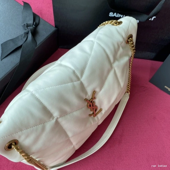 Repzbay REP LAMBSKIN YSL BAG IN MEDIUM PUFFER QUILTED 0802